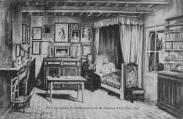 ouvrir dans la visionneuse : Légende inscrite sur la carte postale : Dernière maladie du Bienheureux J.-B.-M. Vianney, Curé d Ars, 1859