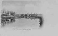 ouvrir dans la visionneuse : Légende inscrite sur la carte postale : 23. - Vue générale de Pont-de-Vaux.