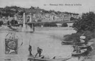 ouvrir dans la visionneuse : Légende inscrite sur la carte postale : 147 - Trévoux (Ain) - Bords de la Saône