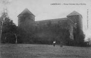 Ouvrir l'image Légende inscrite sur la carte postale : Vieux Château des Allymes