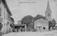 ouvrir dans la visionneuse : Légende inscrite sur la carte postale : SAINT-VULBAS (Ain) - La Place