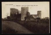 ouvrir dans la visionneuse : Légende inscrite sur la carte postale : L AIN ILLUSTRE - 72 - Trévoux - Ruines d un Château féodal, XIIe siècle