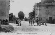 1 vue Légende inscrite sur la carte postale : AMBRONAY - Route d Ambérieu 5 Fi 7-5