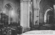 1 vue Légende inscrite sur la carte postale : Eglise d AMBRONAY - Les nefs (IXe, XIIIe et XVe siècles) 5 Fi 7-9