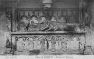 1 vue Légende inscrite sur la carte postale : Eglise d AMBRONAY - Tombeau de Mauvoisin 5 Fi 7-11