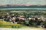 1 vue Légende inscrite sur la carte postale : Divonne-les-Bains et les Alpes 5 Fi 143-11