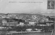 1 vue Légende inscrite sur la carte postale : Vue générale et les montagnes du Bugey 5 Fi 244-3