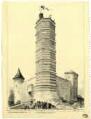 1 vue La tour octogone à Trevoux / Gustave Garnier.