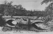 1 vue Légende inscrite sur la carte postale : Environs de Belley – Le vieux pont de Bognens 5 Fi 9-3