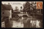 1 vue Légende inscrite sur la carte postale : Pont du Moulin d Andert 5 Fi 9-6