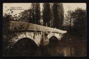 1 vue Légende inscrite sur la carte postale : Le Vieux Pont de Bognens 5 Fi 9-7