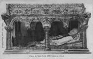 1 vue Légende inscrite sur la carte postale : Corps du Saint Curé d ARS dans sa châsse 5 Fi 21-143