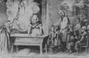 1 vue Légende inscrite sur la carte postale : Pétrin de la Providence, dans lequel s est opéré le miracle de la multiplication de la farine (1843) 5 Fi 21-195