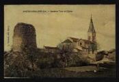 1 vue Légende inscrite sur la carte postale : Ancienne Tour et l Eglise 5 Fi 89-6