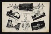 1 vue Légende inscrite sur la carte postale : Souvenir de Chavannes-sur-Suran 5 Fi 95-29