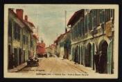 1 vue Légende inscrite sur la carte postale : Grande Rue-Poste et Recette Buraliste 5 Fi 109-13