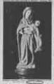 1 vue Légende inscrite sur la carte postale : Vierge à l Enfant - pierre polychromée début du Xve 5 Fi 129-3