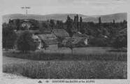 1 vue Légende inscrite sur la carte postale : Divonne-les-Bains et les Alpes 5 Fi 143-22