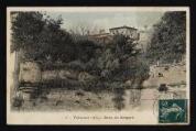 1 vue Légende inscrite sur la carte postale : 8 - Trévoux (Ain) - Restes des Remparts 5 Fi 427-135