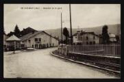 1 vue Légende inscrite sur la carte postale : LE BALMA (Ain) - Quartier de la gare 5 Fi 441-21