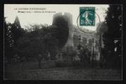 1 vue Légende inscrite sur la carte postale : LA CÔTIERE PITTORESQUE - Priay (Ain) - Château de Richemont 5 Fi 449-27